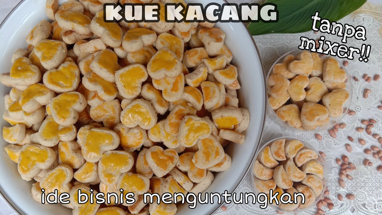 Kue kacang wijen membuat lebaran kering kumparan khas aneka