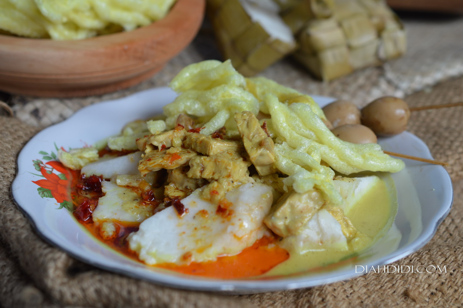 Diah Didi's Kitchen: Resep Kupat Glabed Khas Tegal